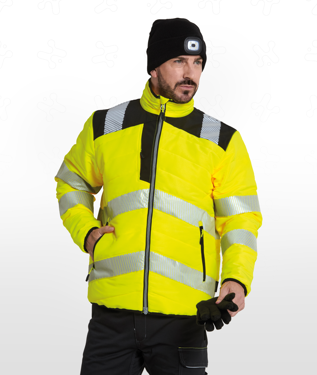 PW3 Hi-Vis Baffle Jacket (PW371)