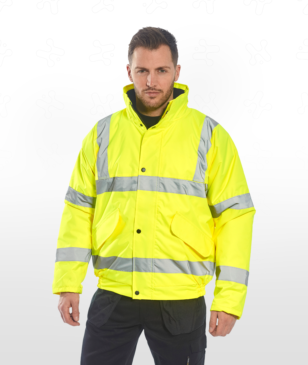 Hi-Vis Bomber Jacket (S463/S226)