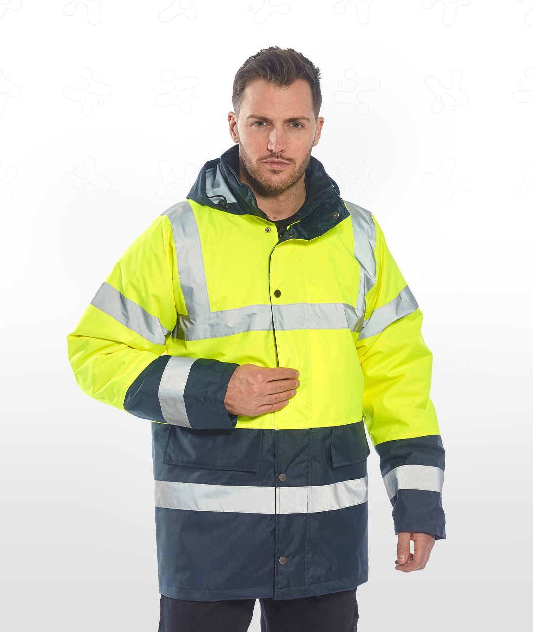 Hi-Vis Contrast Traffic Jacket (S466/S467)