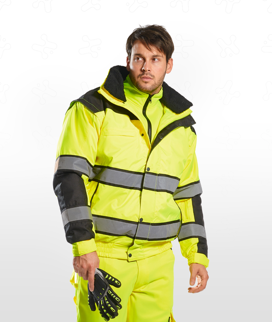 Hi-Vis Classic Bomber Jacket (C466)