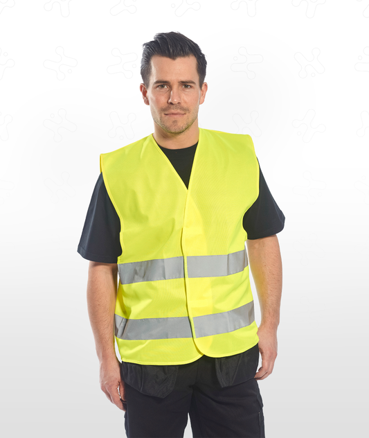 Hi-Vis Two-Band Vest (C474)